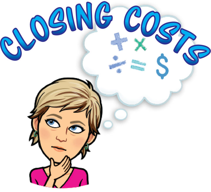 Closing costs with My Agent Connie La Barge Thomas Realtor Bitmoji